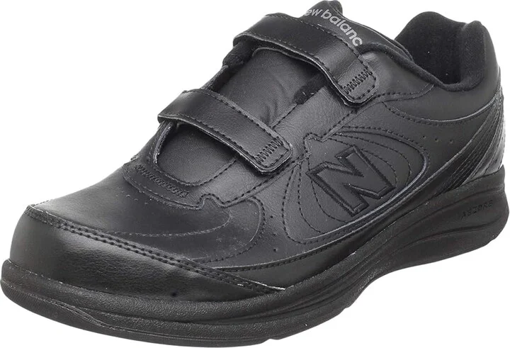 New Balance WW577 Hook and Loop Women's Walking Shoes Black : 5 B - Medium, Leather - Image 2