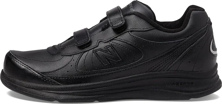 New Balance WW577 Hook and Loop Women's Walking Shoes Black : 5 B - Medium, Leather - Image 7