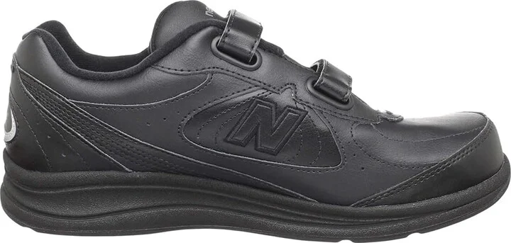 New Balance WW577 Hook and Loop Women's Walking Shoes Black : 5 B - Medium, Leather - Image 8