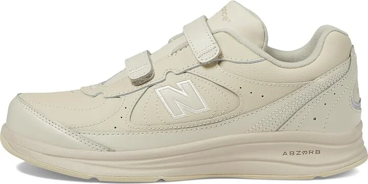 New Balance WW577 Hook and Loop Women's Walking Shoes Bone : 5.5 B - Medium, Leather - Image 7