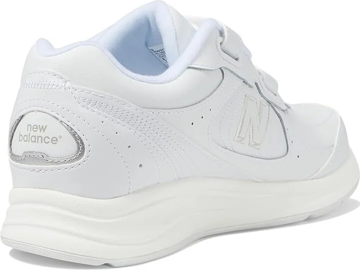 New Balance WW577 Hook and Loop Women's Walking Shoes White : 5 B - Medium, Leather - Image 5