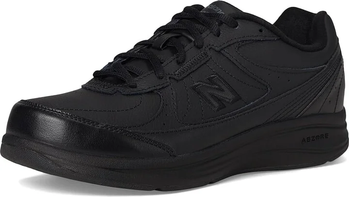 New Balance WW577 Women's Walking Shoes Black : 5.5 B - Medium, Leather - Image 6