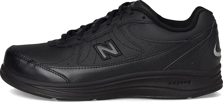 New Balance WW577 Women's Walking Shoes Black : 5.5 B - Medium, Leather - Image 7