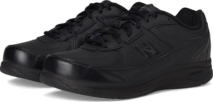 New Balance WW577 Women's Walking Shoes Black : 5.5 B - Medium, Leather