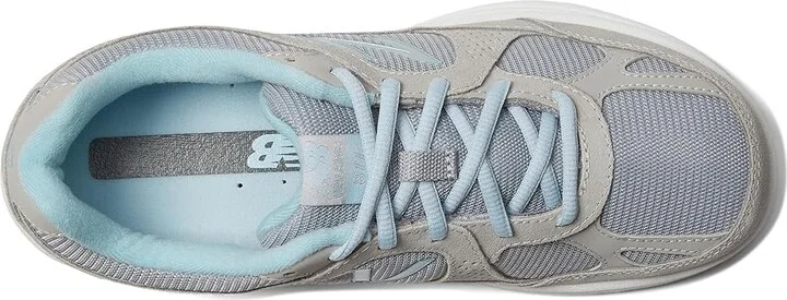 New Balance WW877 Women's Shoes Silver : 5.5 B - Medium, Suede - Image 3