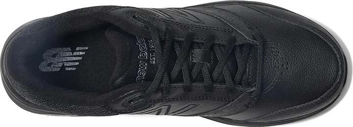 New Balance WW928v3 Women's Walking Shoes Black/Black : 5.5 B - Medium, Leather - Image 2