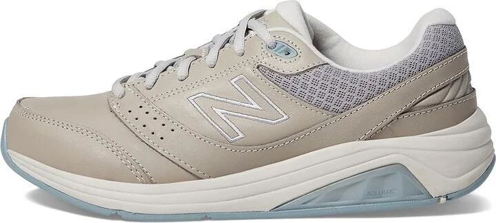 New Balance WW928v3 Women's Walking Shoes Grey/Grey : 5 B - Medium, Leather - Image 7