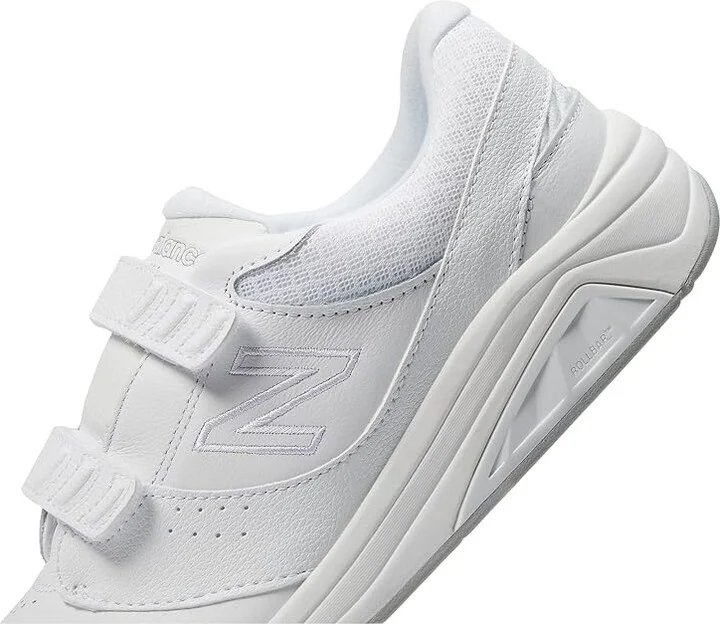 New Balance WW928v3 Women's Walking Shoes White/White : 5 B - Medium, Leather - Image 5