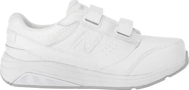 New Balance WW928v3 Women's Walking Shoes White/White : 5 B - Medium, Leather - Image 8
