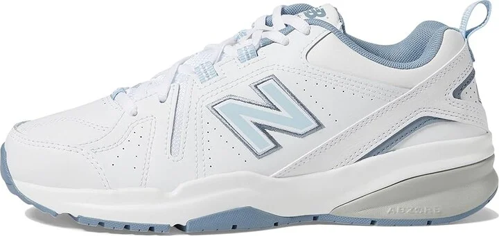 New Balance WX608v5 Women's Shoes White/Light Blue : 5 B - Medium, Textile/Synthetic - Image 7