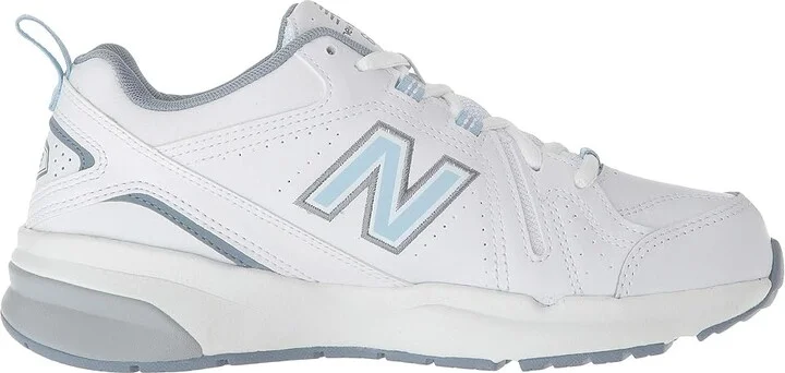 New Balance WX608v5 Women's Shoes White/Light Blue : 5 B - Medium, Textile/Synthetic - Image 8