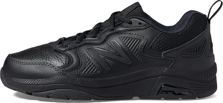 New Balance WX857v3 Women's Shoes Black/Black : 5 B - Medium, Leather - Image 6