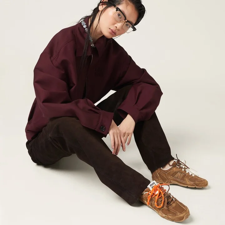 New Balance X Miu Miu 530 SL suede sneakers - Image 5