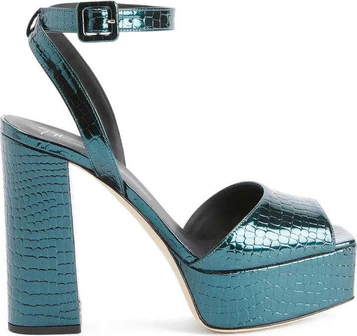 New Betty 120mm buckled sandals
