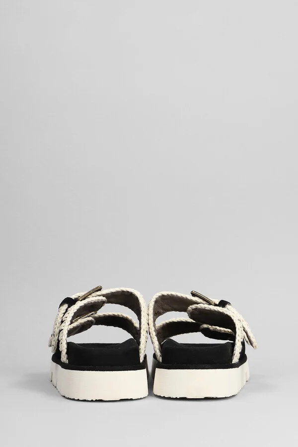 New Bio Slipper-mule In Black Suede - Image 4