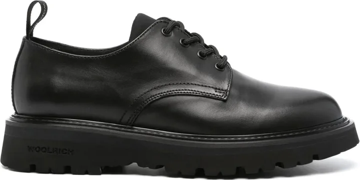 New City leather derby shoes