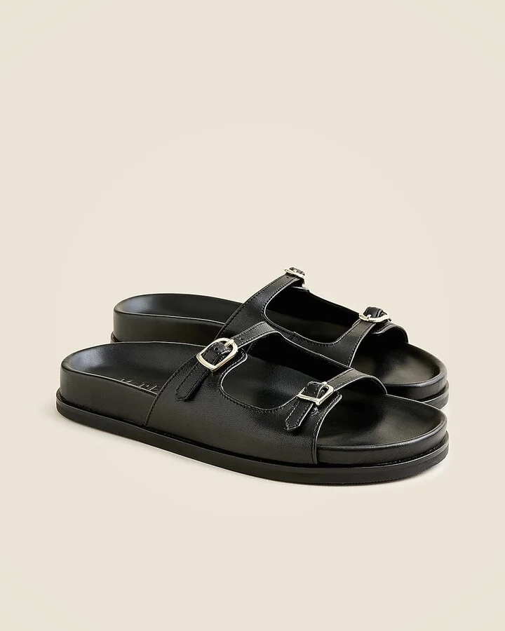 New Colbie buckle sandals in leather - Image 2