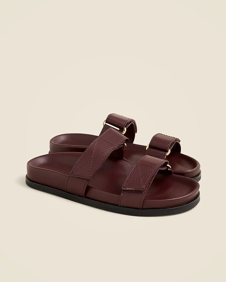New Colbie wide-strap sandals in leather - Image 2