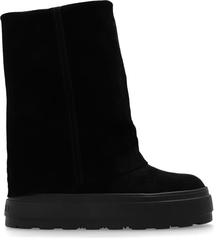 ‘New Double Face’ Ankle Boots, , - Black