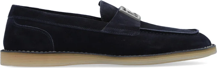 ‘New Florio’ Suede Loafers, , Navy - Blue