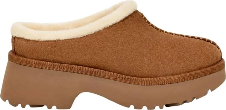 New Heights Cozy Clog Chestnut 1162510W-CHE Women's