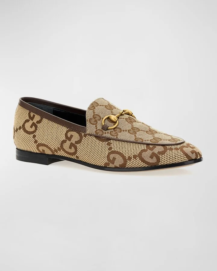 New Jordaan GG Canvas Loafers - Image 8