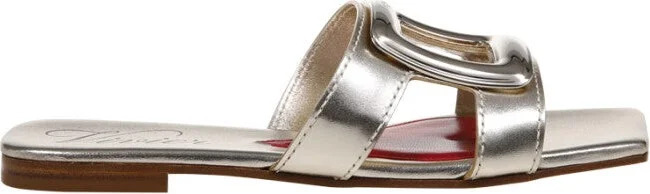 New Metal Buckle Mule
