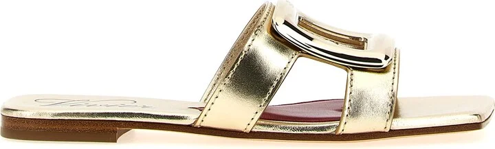 'new Metal Buckle' Mules
