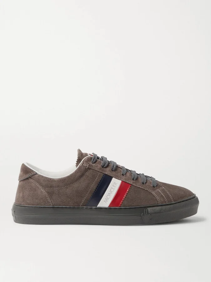 New Monaco Suede and Leather Sneakers