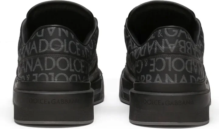 New Roma coated-jacquard sneakers - Image 3