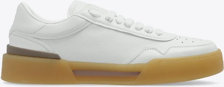 New Roma Leather Low-Top Sneakers