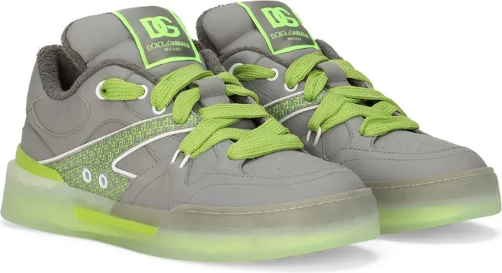 New Roma logo-patch low-top sneakers - Image 2
