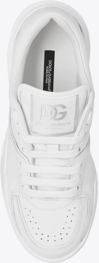 New Roma Low-Top Leather Sneakers - Image 3