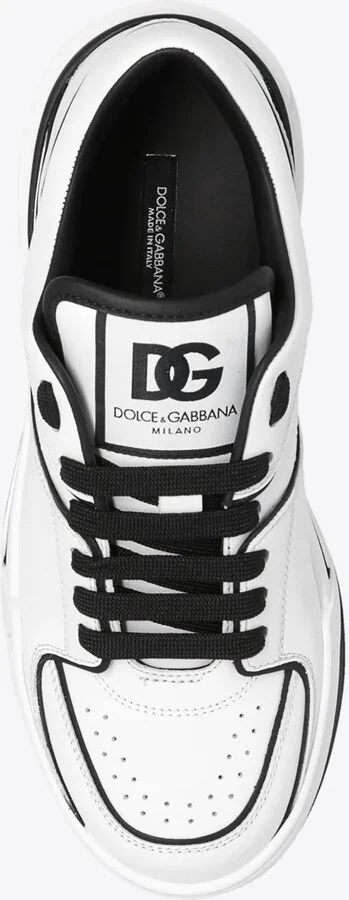 New Roma Low-Top Leather Sneakers - Image 3