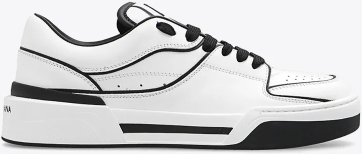 New Roma Low-Top Leather Sneakers