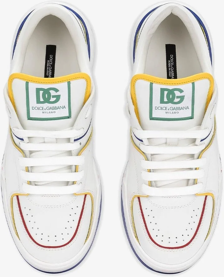 New Roma Low-Top Sneakers in Calfskin - Image 3