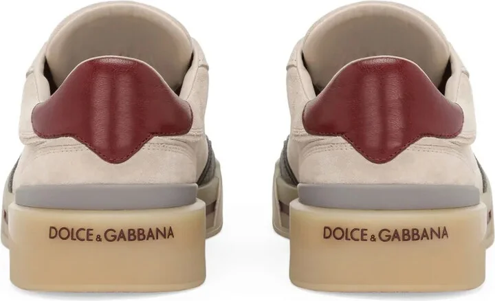 New Roma panelled suede sneakers - Image 3