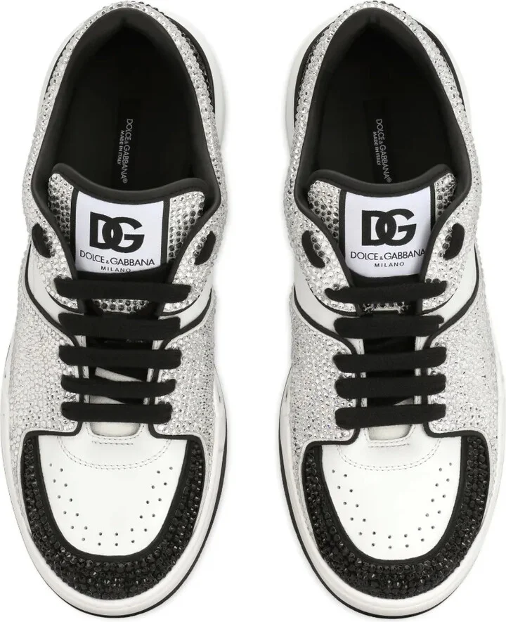 New Roma rhinestone-embellished sneakers - Image 4