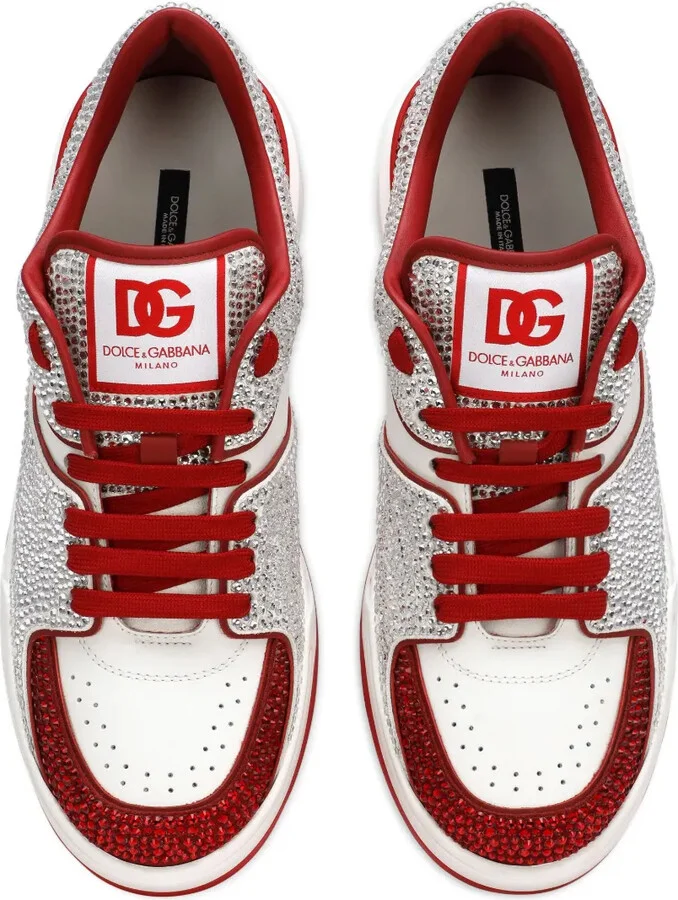 New Roma rhinestone-embellished sneakers - Image 4