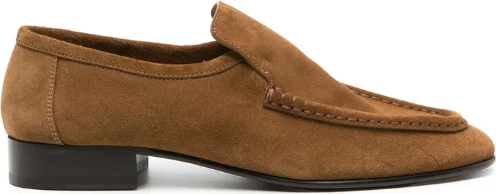New Soft suede loafers