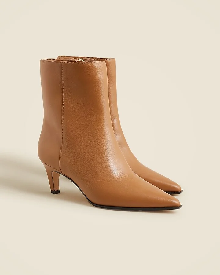 New Stevie ankle boots in leather - Image 3