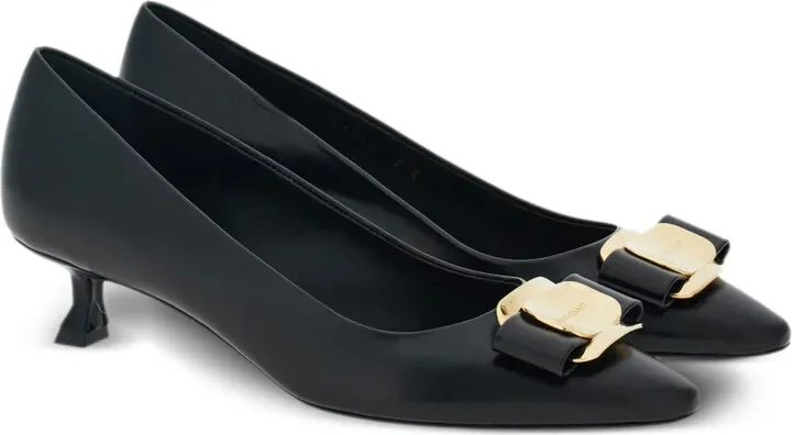 New Vara 40mm leather pumps - Image 2