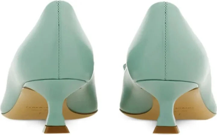 New Vara 40mm leather pumps - Image 3