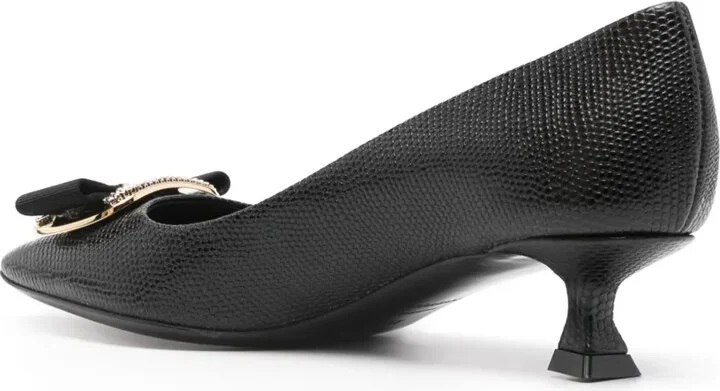 New Vara 40mm leather pumps - Image 3