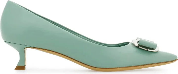 New Vara 40mm leather pumps