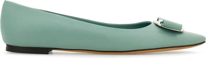New Vara-bow lambskin ballerina shoes