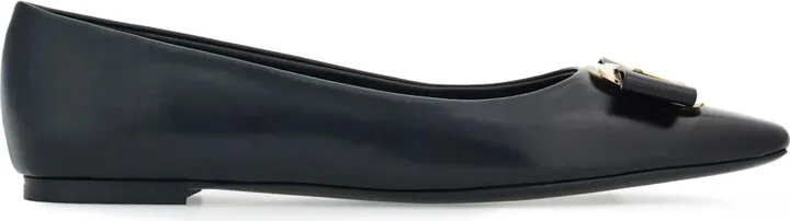 New Vara-bow lambskin ballerina shoes