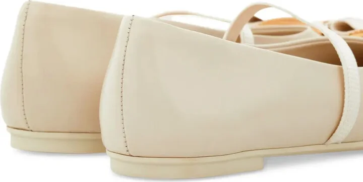 New Vara buckle-detail ballet flats - Image 4