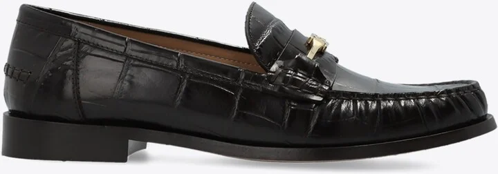 New Vara Chain Leather Loafers