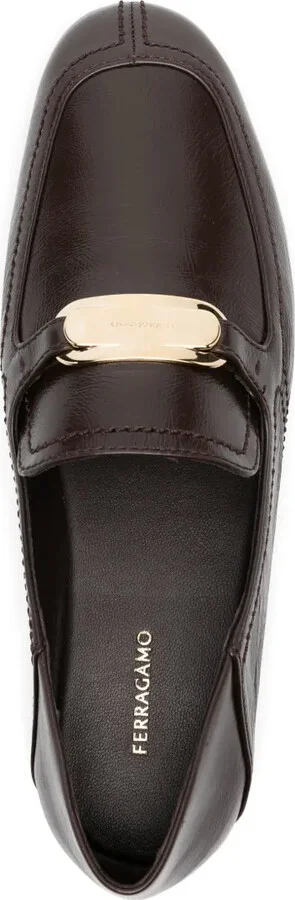 New Vara logo-plaque loafers - Image 4